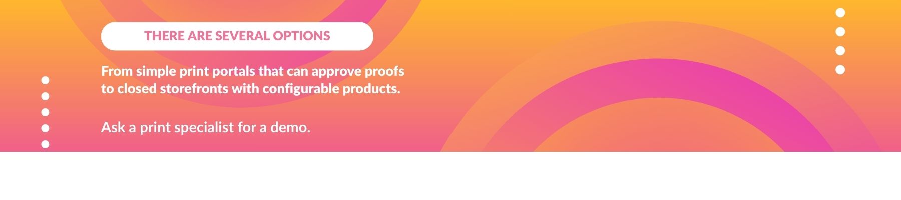 several options for ordering print online